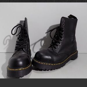 Dr Martens Airwair Steel Toe Boots Us L 10 US m 9 UK 8 Eu 42
